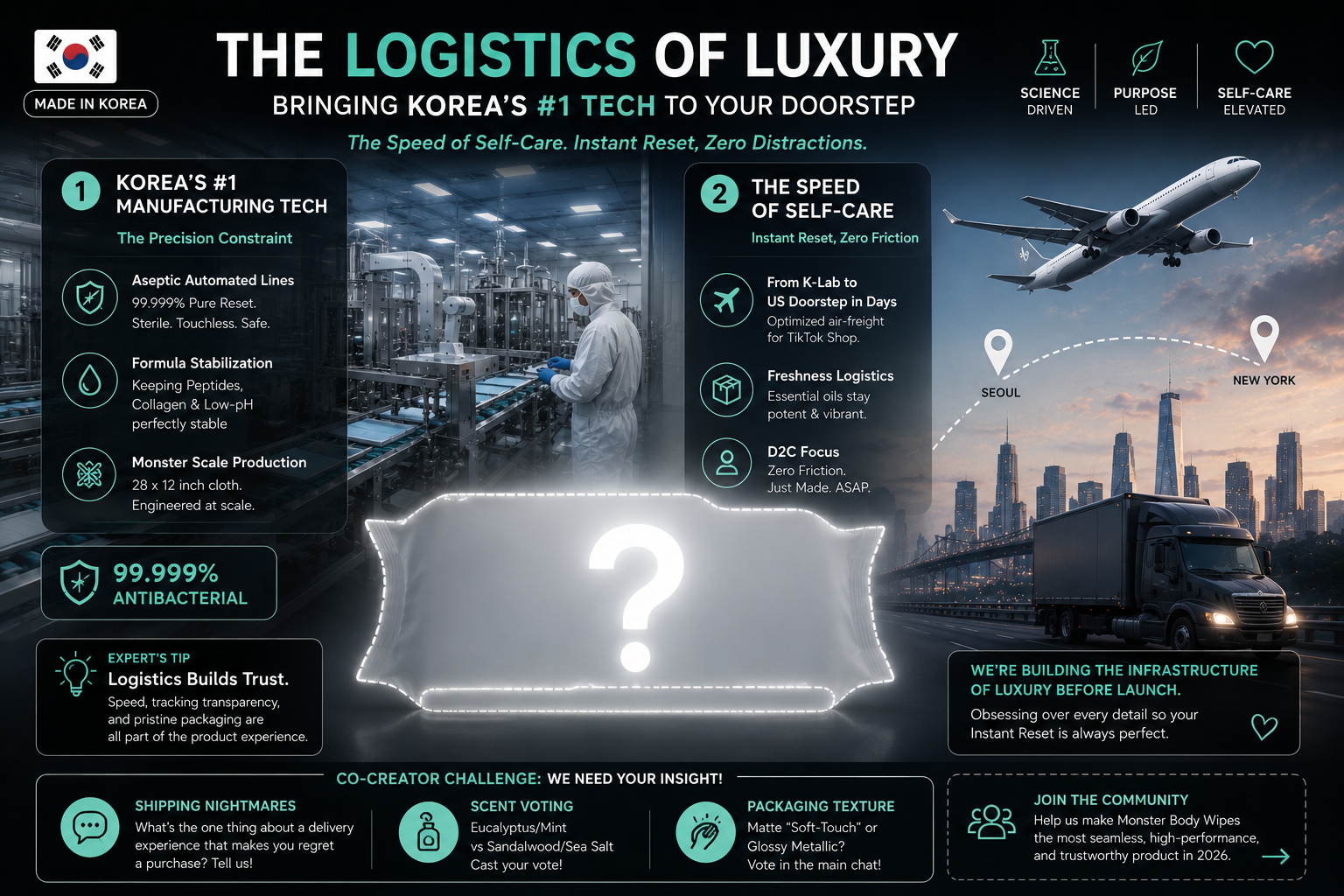 🚀 The Logistics of Luxury: Bringing Korea’s #1 Tech to Your Doorstep 🐘🥊